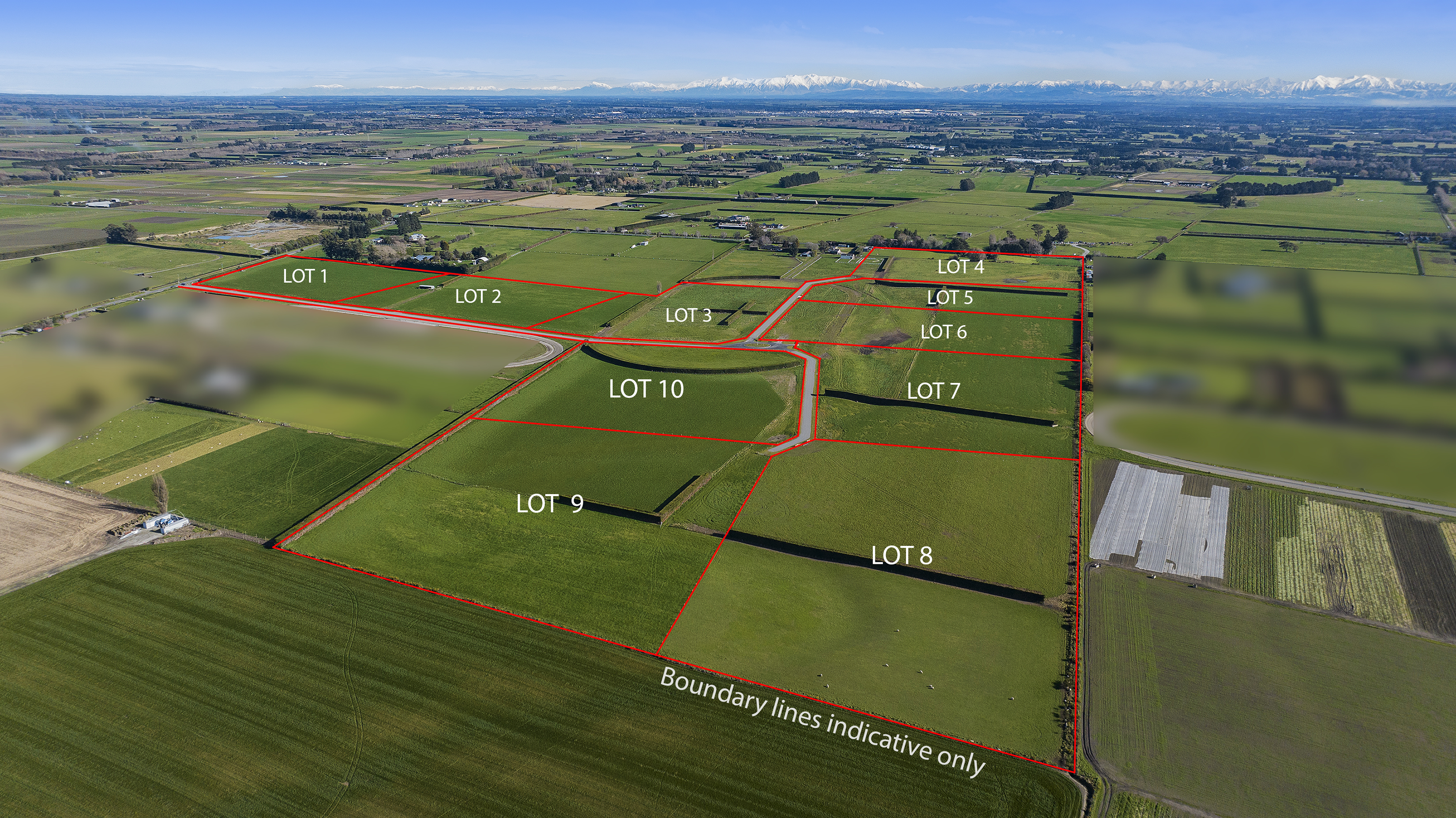 Robinsons Road Stunning Bare Land Blocks, Prebbleton, Selwyn For Sale